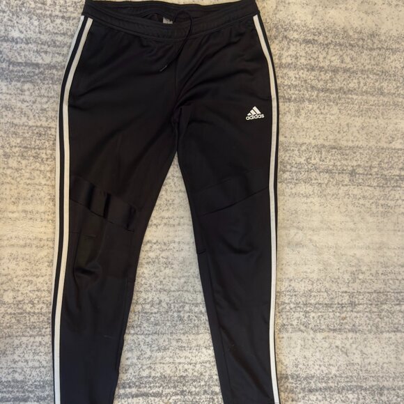 Athletic Adidas Track Pants Size - Picture 1 of 4